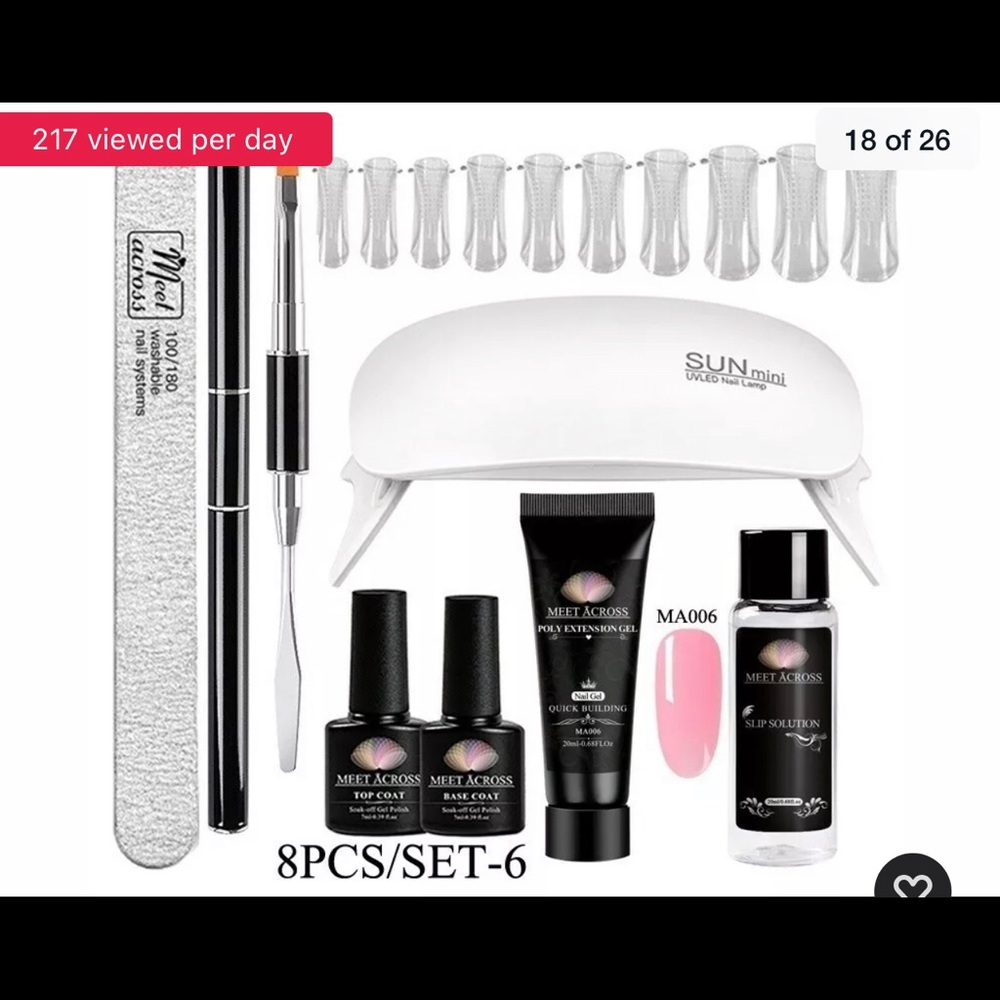 Poly Nail Extension Kit